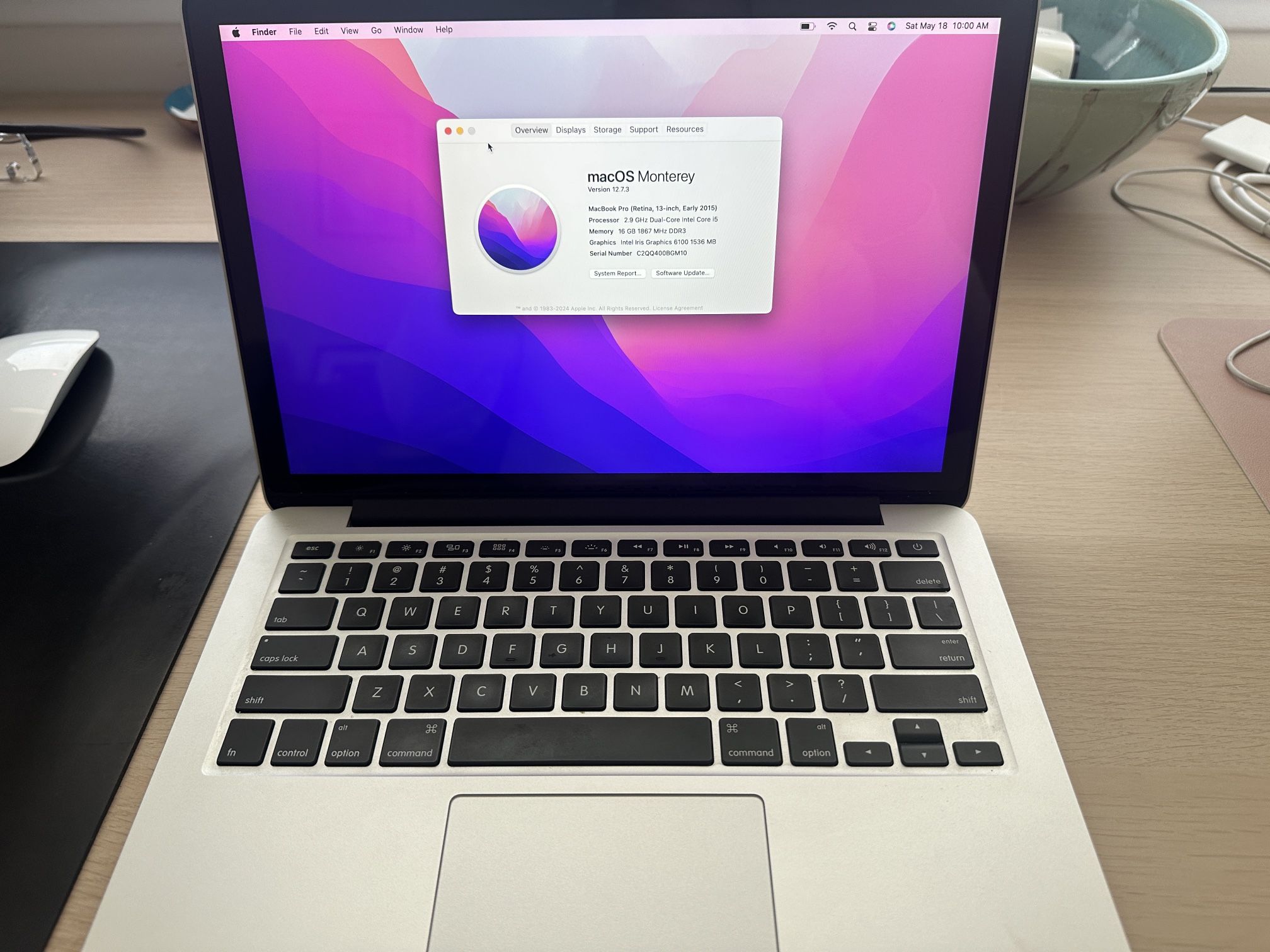 Apple MacBook Pro Retina A1502 13” 2015