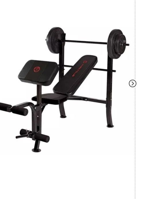 Weight Training Bench & Vertical Climber Home Gym