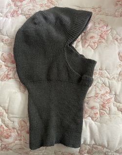 Vintage Wool Military Hood Cap