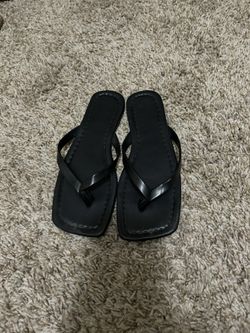 Black Sandals 