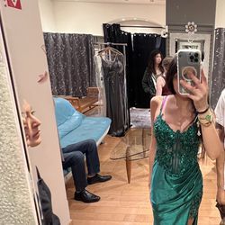 Emerald Green Prom Dress New