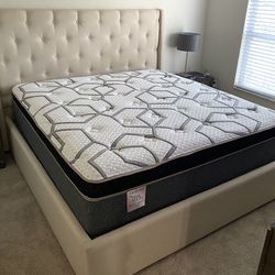 King Size Mattress 14” Inches Thick Pillow Top. Quality and Comfort,  Available All Sizes. New From Factory. Same Day Delivery