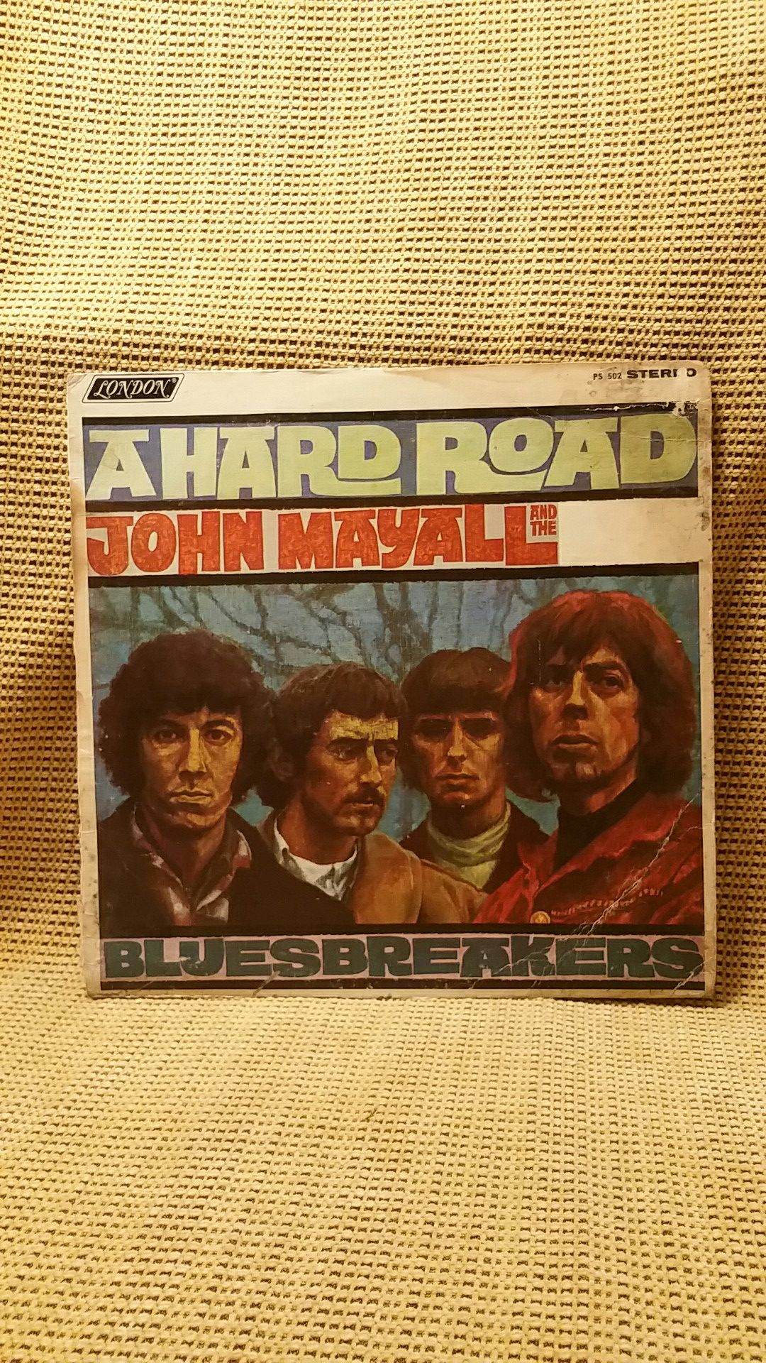 John Mayer & The Bluesbreakers "A Hard Road" vinyl record