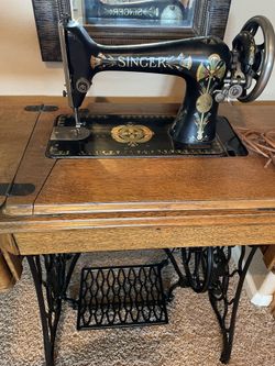 Antique Singer sewing machine