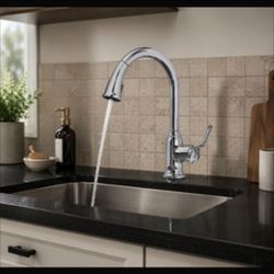 Kohler Chrome Pull Down Kitchen Faucet