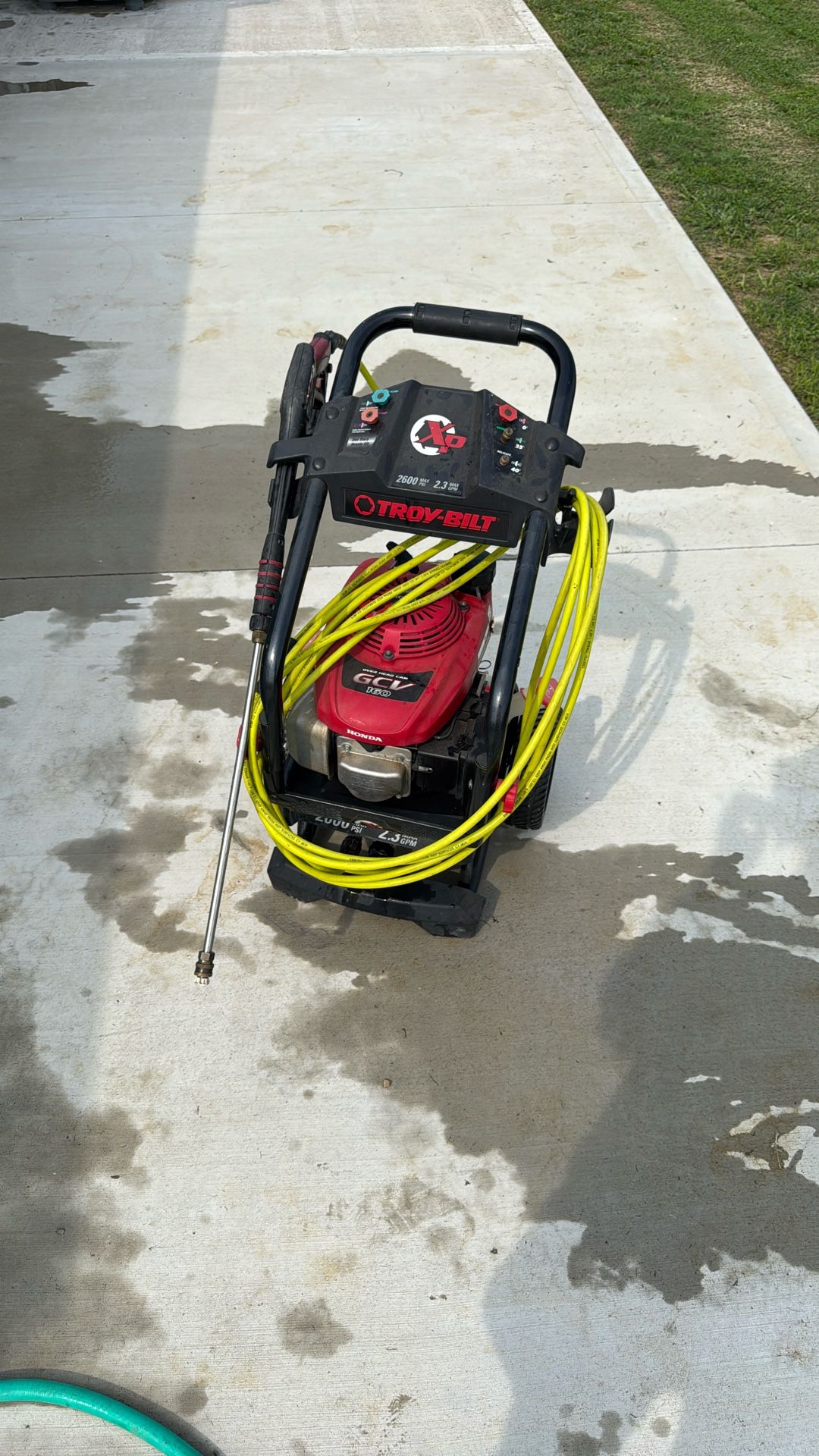 Honda Pressure Washer GCV 160 Troy Bilt