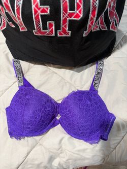 Victoria's Secret Purple Lace Push-Up Bra