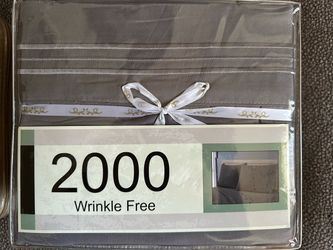 2000 wrinkle free queen sheet set