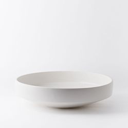 West Elm Large Pure Ceramic Bowl 19.5”D X 5”H