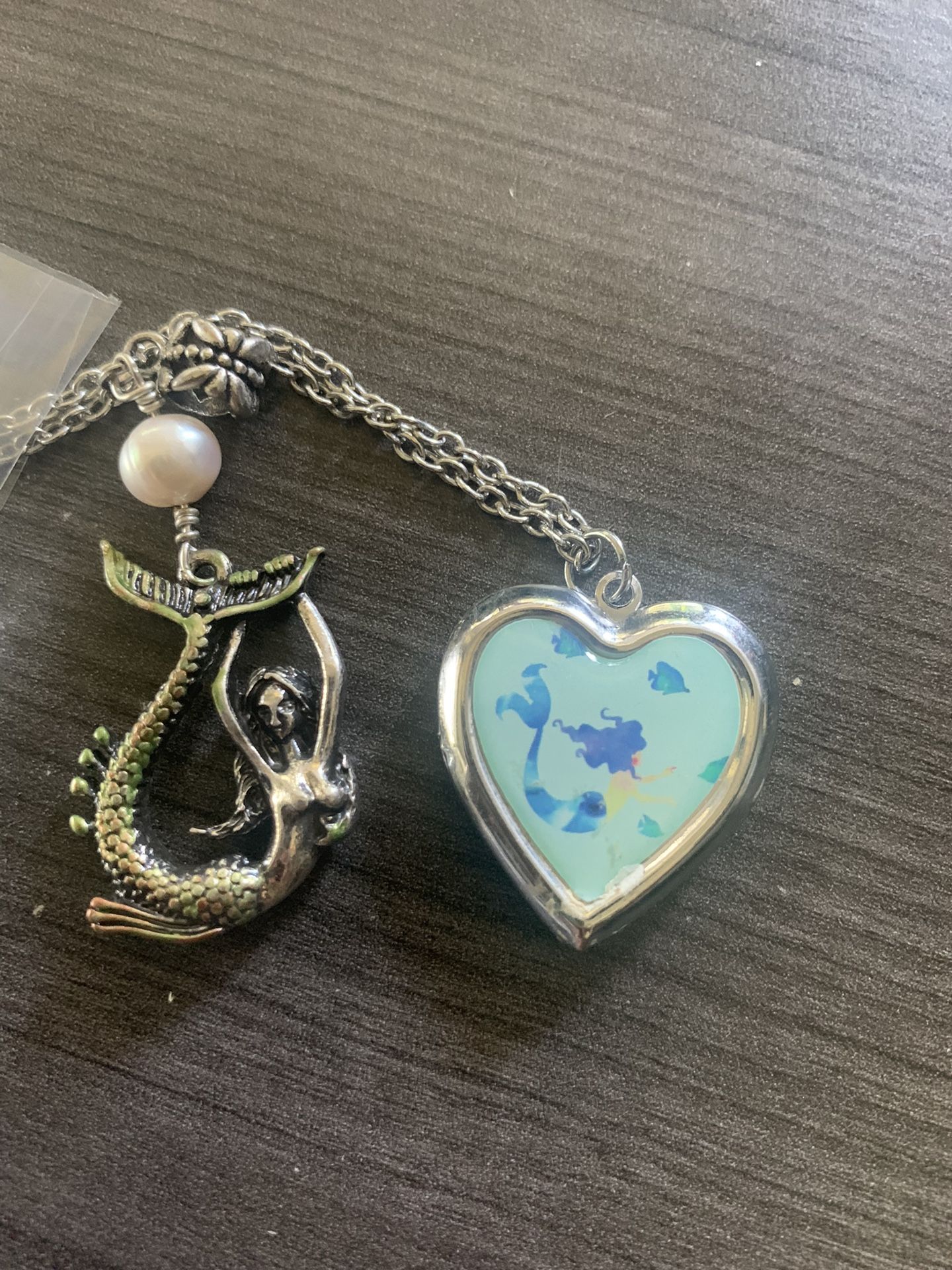 Mermaid Pendant And Locket 