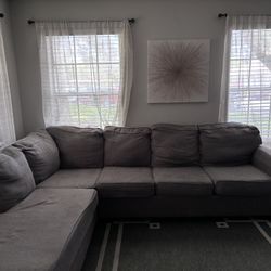  Gray Sectional couch