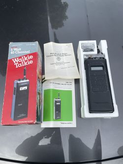 Brand New Vintage Realistic Walkie Talkie