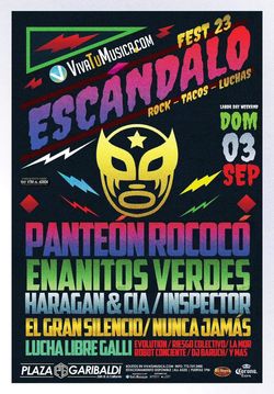 2 Boletos Para Escandalo Fest