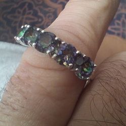 Mystic Topaz Sterling Silver .925