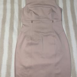 Nude Pink Cocktail Dress