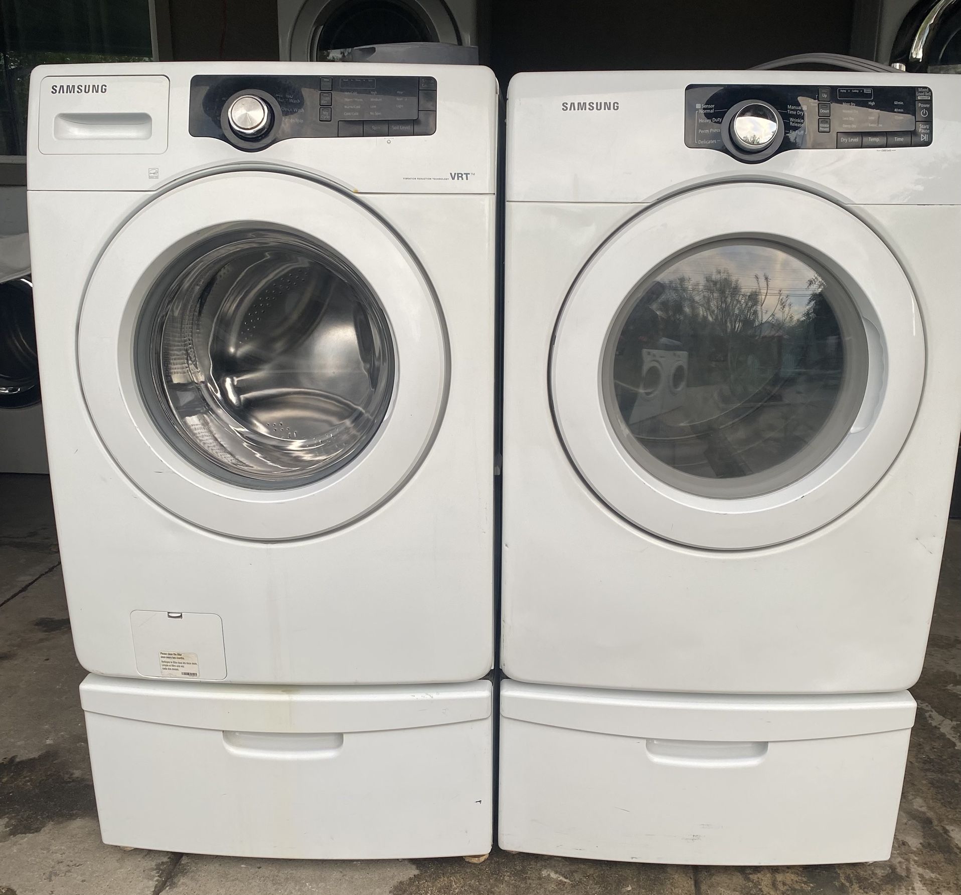 Samsung Washer And Electric Dryer