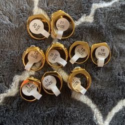 Gold Plated Rings