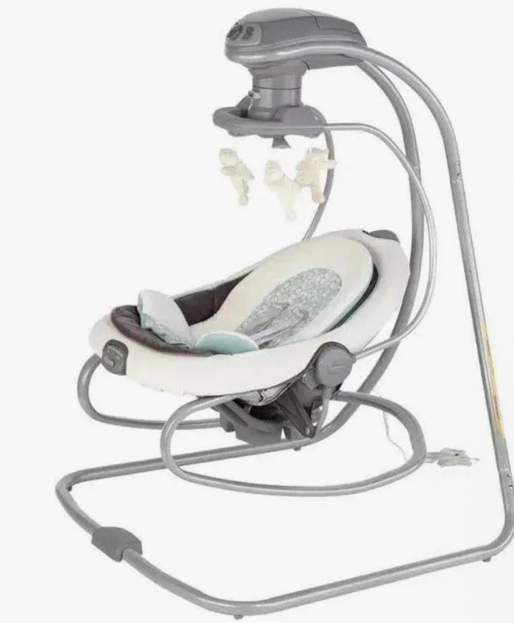 Graco DuetSoothe LX Infant Baby Swing and Rocker