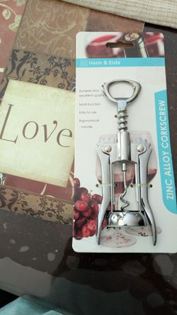 New Corkscrew/Wine Bottle Opener