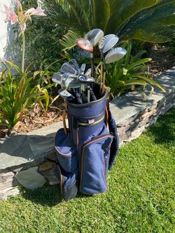 Very Gd Cond Starter 15 Complete Golf Club Set W/ Bag