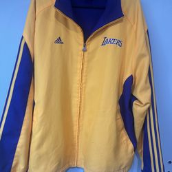 Los Angeles Lakers Adidas jacket size XL