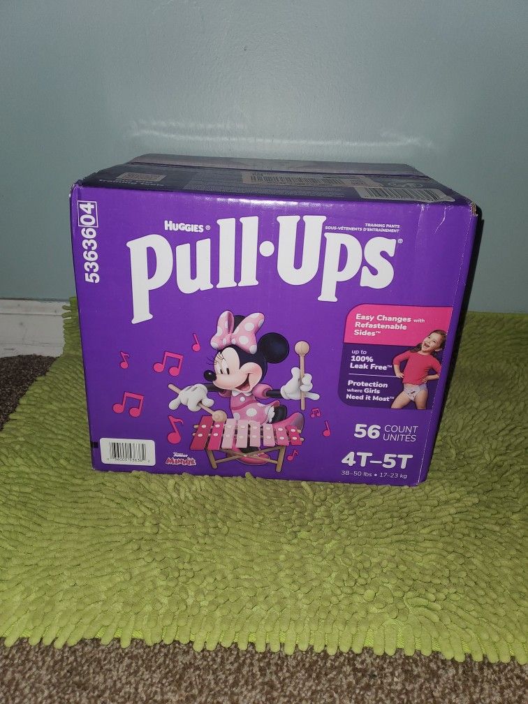Huggies Pullups 56 Training Pants 4T5T