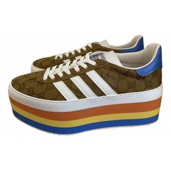 Gucci Gazelle platform trainers