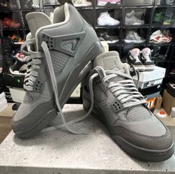 Air Jordan 4 Retro Wet Cement/Paris Olympics - Sz 10