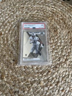 Henry Ruggs Rookie Psa 9