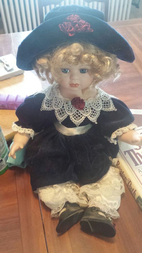 Porcelain antique doll