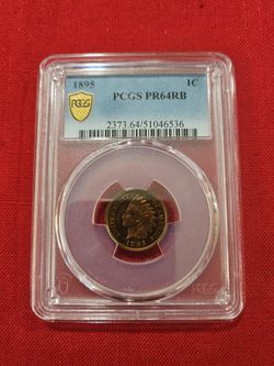 1895 PROOF 64RB Indianhead
