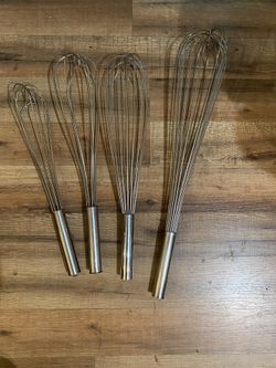 Set Of Whisks For Baking