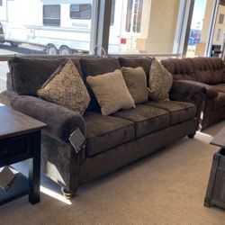 Brown Queen Sofa Sleeper January Special 20% Off 