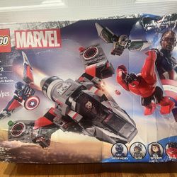 Brand new Lego marvel 76292 captain America vs red hulk battle (damaged box)