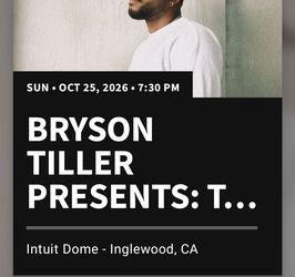 Bryson Tiller concert tickets