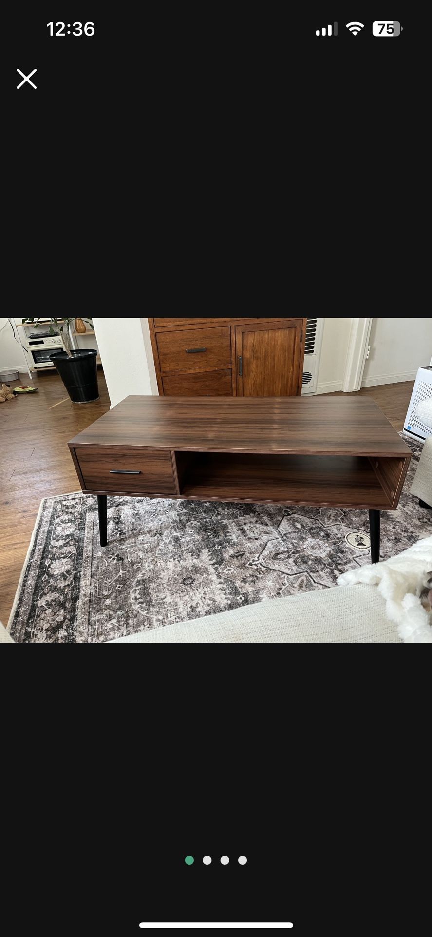 Brand New Walnut Coffee Table