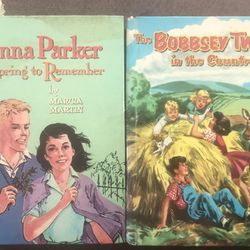 2 Vintage Books-Donna Parker And The Bobby Twins In The Country GC