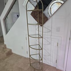 New 6-Tier Corner Shelf Glass Stand
