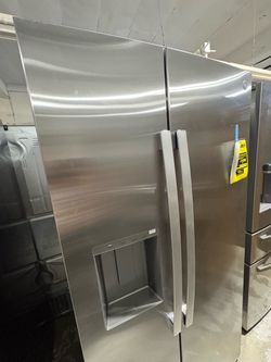 GE Stainless Steel Side-by-Side Refrigerator