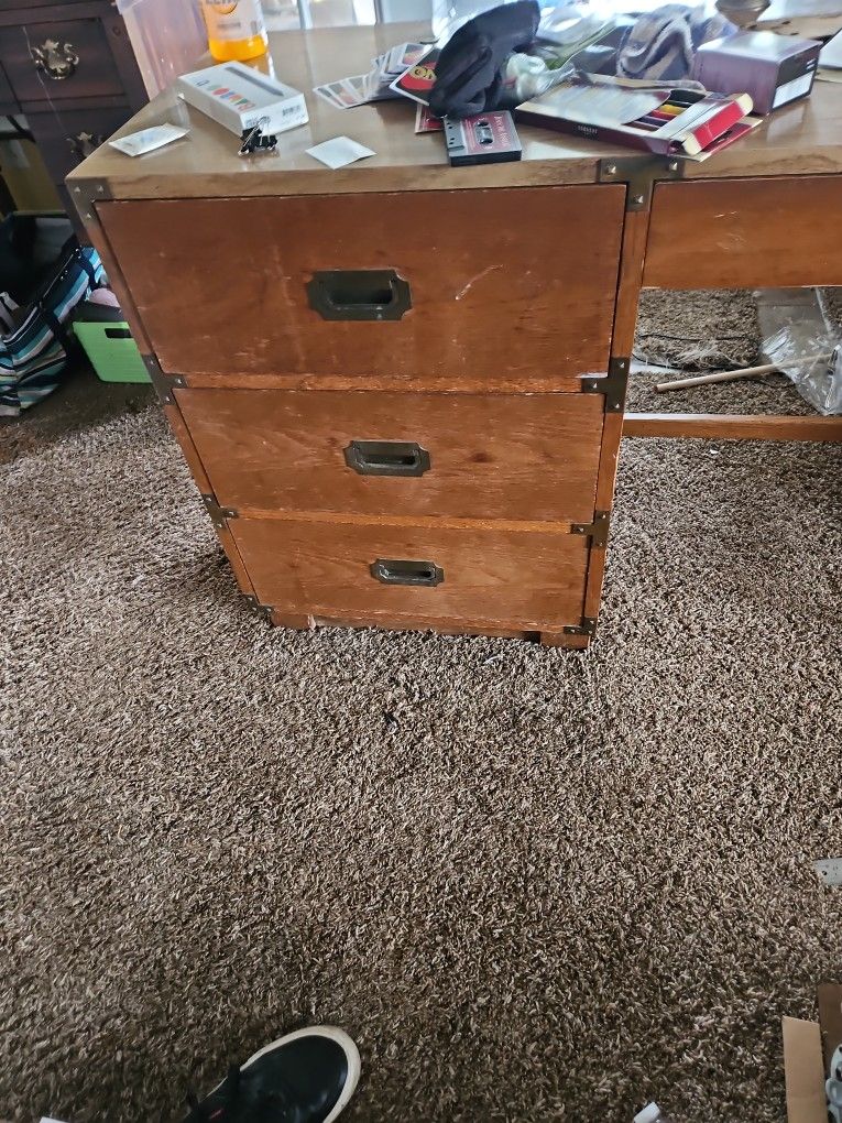 desk with drawers