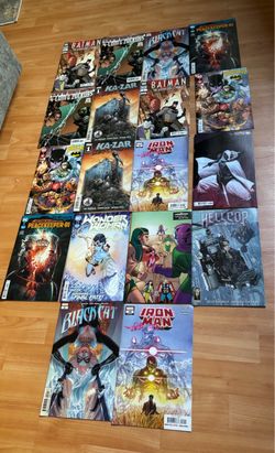 18 Marvel & DC Comic Books for Sale!