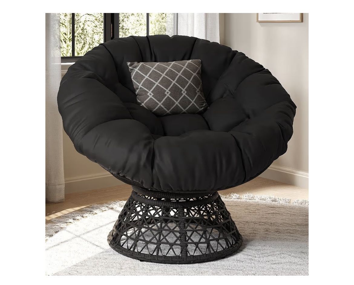 Papasan Swivel Chair – Super Comfortable and Modern