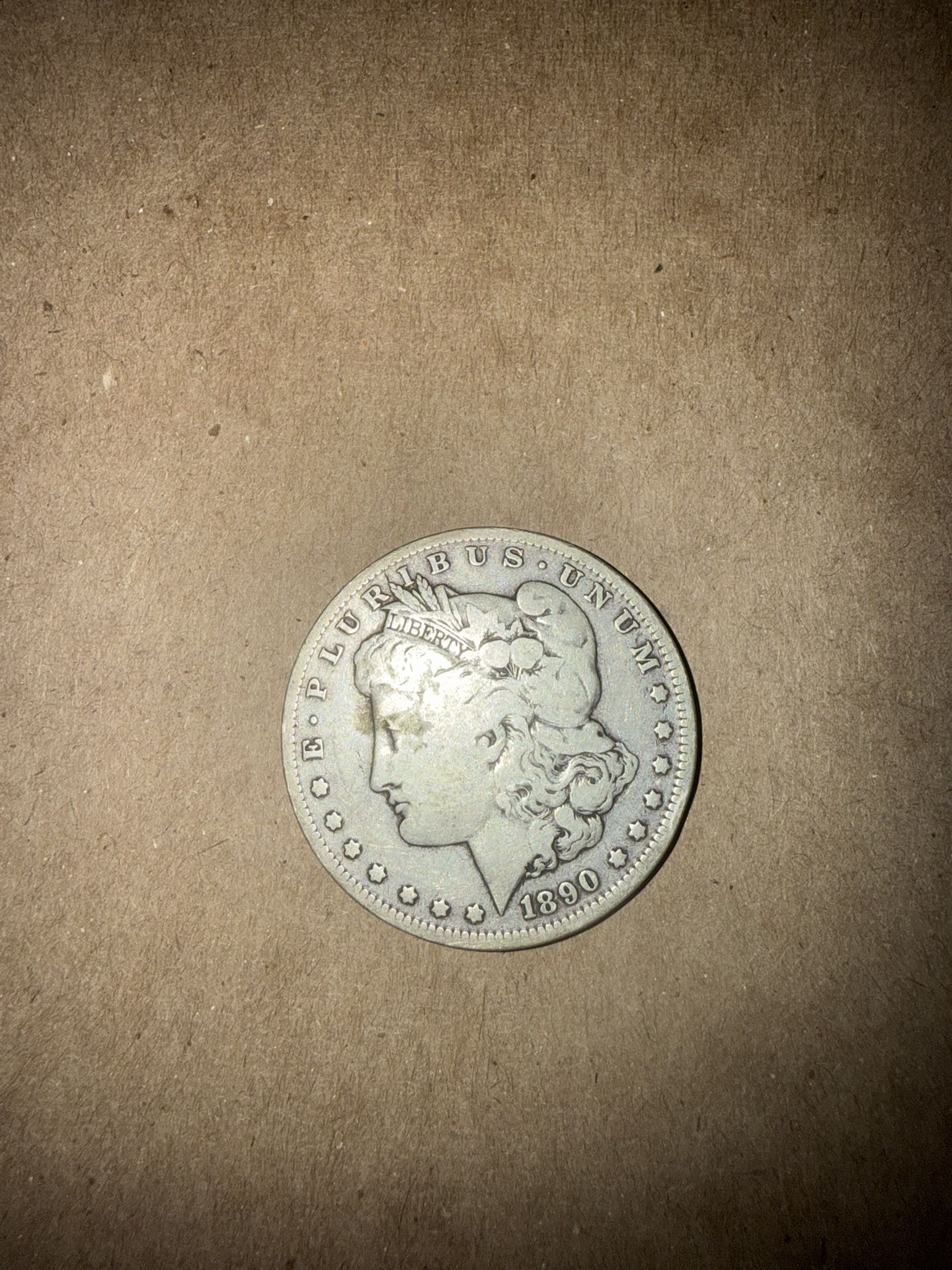 1890-O Morgan Silver Dollar | Very Good