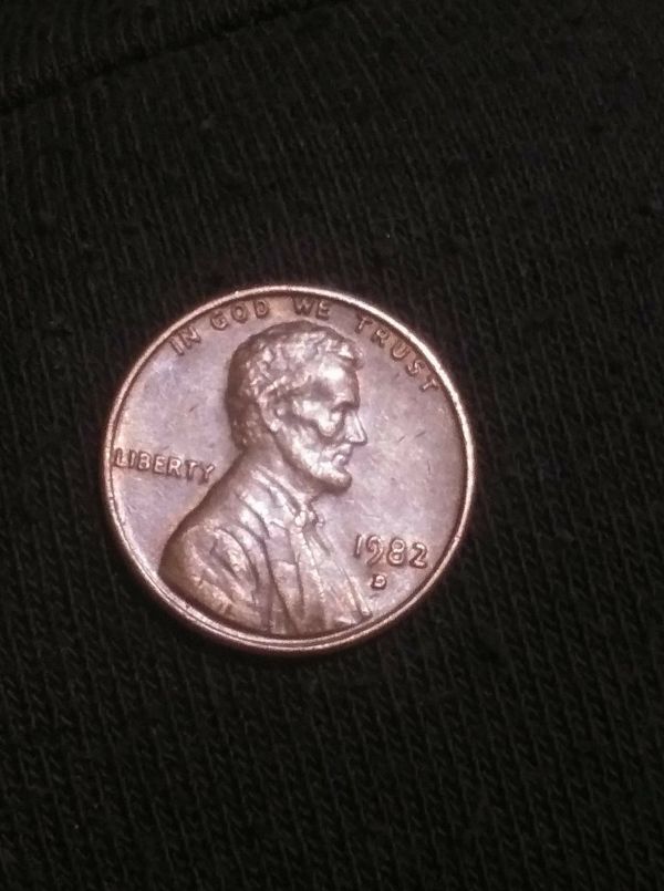 1982 Copper penny weight 3.1g for Sale in Fontana, CA
