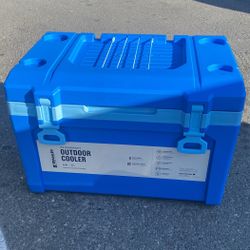 Stanley Adventure Leakproof Outdoor 50 Qt Cooler  | Heavy Duty Camping Cooler with Flat Top Doubles as Seat 