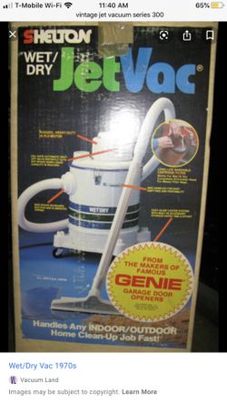 Vintage Jet Vacuum