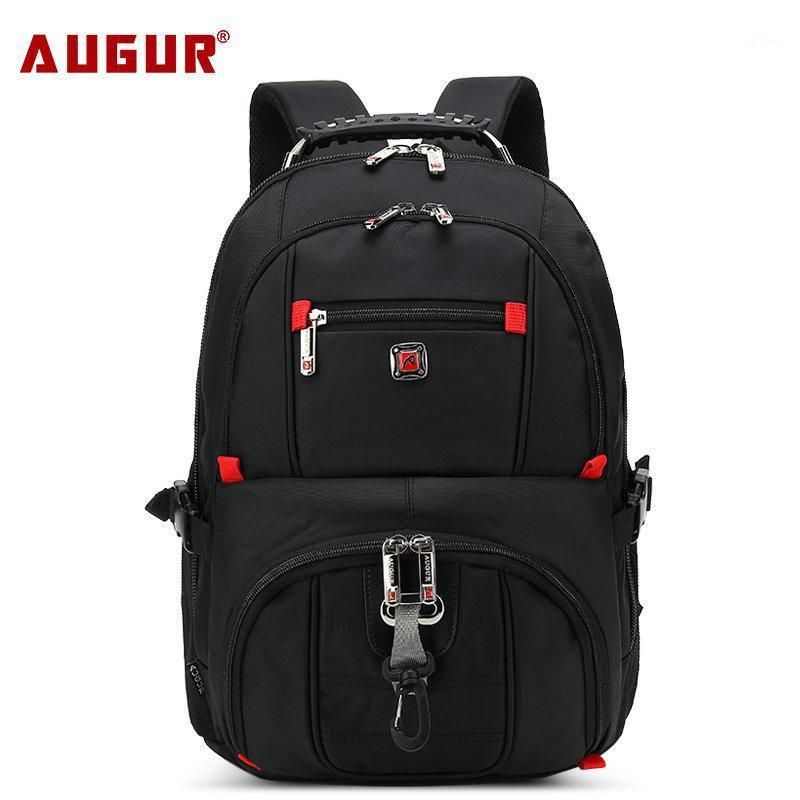 Backpack AUGUR Men Laptop School Bags Rucksack Travel Waterproof Large Capacity