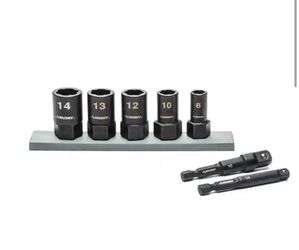 Husky Metric Dual Direction Extraction Socket Set (7-Piece) @Tools-962