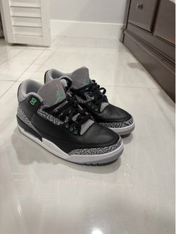 Jordan 3 green glow