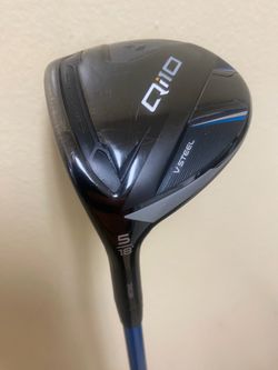 LH Taylormade Qi10 5 wood - 70x xstiff